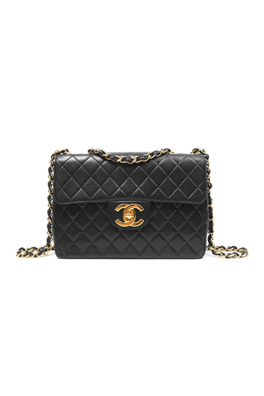 CHANEL VINTAGE SINGLE FLAP BAG JUMBO