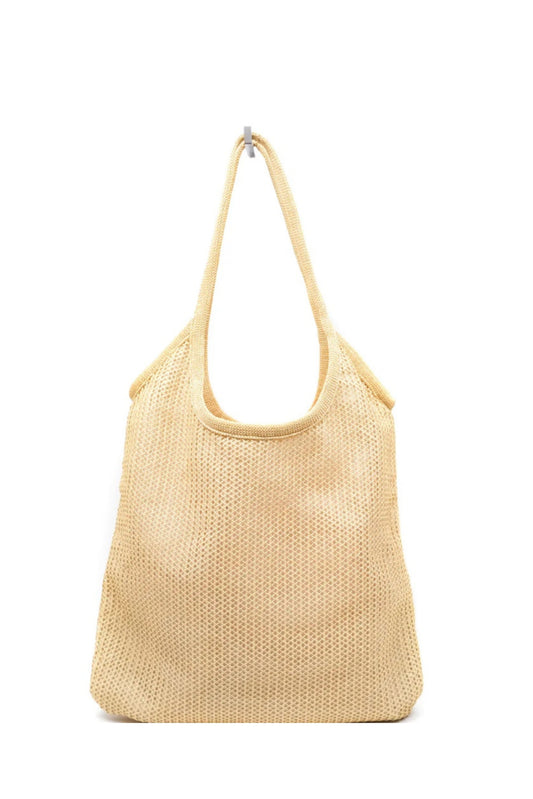 MIU MIU WOVEN TOTE BAG